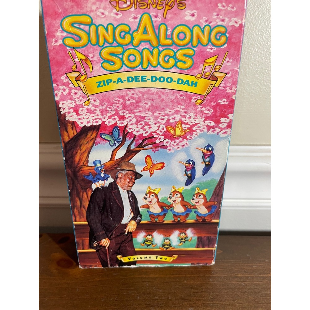 Disney Sing-Along Songs Zip-A-Dee-Doo-Dah Vol 2 VHS Song of the South 480